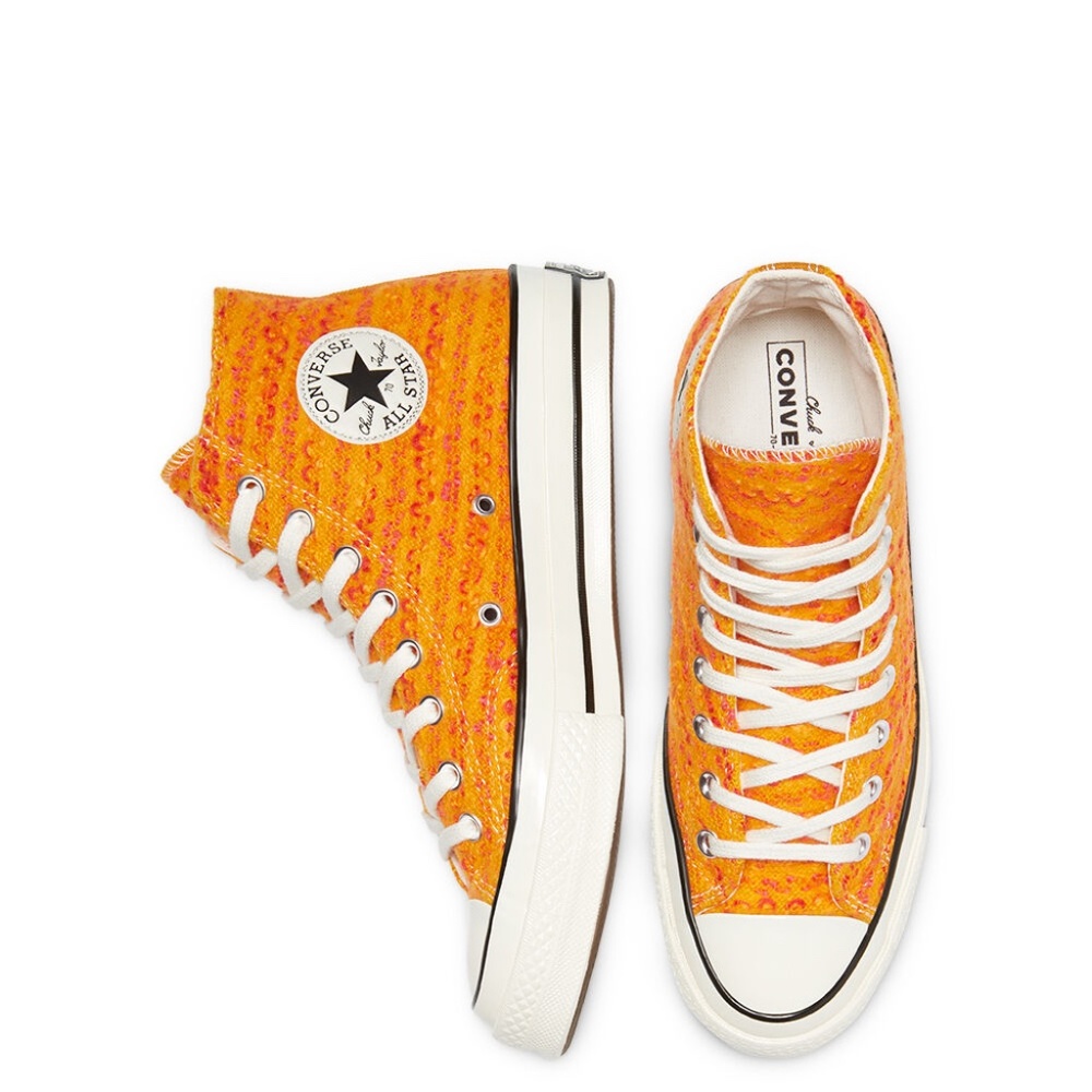 Last One! New Women's Converse Chuck 70 High 'Warm at Heart - GOLD" - Picture 5 of 8